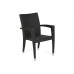 Комплект садових меблів Salerno Dark Grey 8+1 з алюмінію