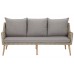 Садові меблі з техноратангу Almeria Beige / Beige Melange