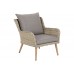 Садові меблі з техноратангу Almeria Beige / Beige Melange