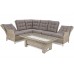 Садовий диван Trivento Plus Beige / Beige Melange з техноратангу