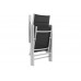 Комплект садових меблів Salerno Dark Grey Ibiza Grey / Black 8+1