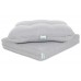 Садовий кутовий диван з техноратангу Andros Grey / Light Grey