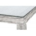 Садові меблі з техноротангу Bristol 180 см Light Grey / Grey Melange 6+1