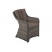 Алюмінієві садові меблі Capri 145 см Black / Light Grey Dallas Brown / Taupe 6+1