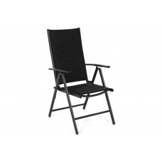 Алюмінієве садове крісло Ibiza Black / Black