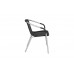 Металеві садові меблі Toscana Summer Silver / Black 4+1