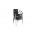 Металеві садові меблі Toscana Summer Silver / Black 4+1