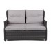 Садові меблі з техноратангу Siena Grey / Light Grey