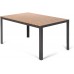 Алюмінієві садові меблі Salvador Black / Teak 6+1