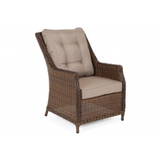 Крісло з техноратангу Alicante Brown / Brown Melange