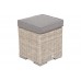 Кутовий диван Virginia Glass Beige / Beige Melange з техноратангу
