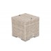 Кутовий диван Virginia Glass Beige / Beige Melange з техноратангу
