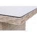 Кутовий диван Virginia Glass Beige / Beige Melange з техноратангу
