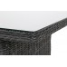 Кутовий комплект садових меблів правий California Grey / Grey Melange