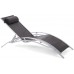 Садовий лежак Aruba Silver/Black
