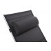 Садовий лежак Aruba Silver/Black
