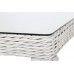 Садові меблі з технораттану Bristol 180 см White / Grey 6+1