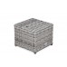 Садовий диван Trivento Plus Light Grey / Grey Melange з техноратангу