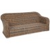 Садові меблі з техноратангу Foggia Ginger Melange / Dark Grey