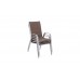 Металеві садові меблі Toscana Silver / Taupe 6+1