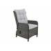 Кутові садові меблі з техноратангу Trivento Grey / Light Grey