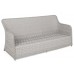 Садові меблі з техноратангу Bergamo White / Grey