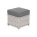 Садові меблі з техноратангу Bergamo White / Grey