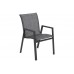 Алюмінієві садові меблі Monaco Dark Grey / Grey 8+1