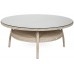 Садові меблі з техноротангу Bristol Round Elegant 180 см, Beige / Beige Melange 8+1