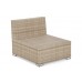 Кутовий диван Kansas Beige / Beige Melange з техноратангу