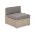 Кутовий диван Kansas Beige / Beige Melange з техноратангу