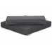 Кутовий диван Kansas Maxi Grey / Grey Melange з техноратангу, виставка