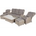 Садові меблі з техноратанга Memphis Beige / Beige Melange