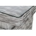 Садові меблі з техноратангу Trivento Light Grey / Grey Melange