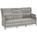 Садові меблі з техноратангу Trivento Light Grey / Grey Melange