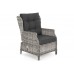 Садові меблі з техноратангу Trivento Light Grey / Grey Melange