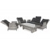 Садові меблі з техноратангу Trivento Light Grey / Grey Melange