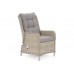 Садові меблі Lamezia Beige / Beige Melange 6+1 з техноратангу