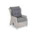 Садові меблі з техноратангу Memphis White / Grey
