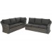 Кутовий набір садових меблів Foggia Silk Grey / Grey Melange