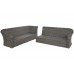Кутовий набір садових меблів Foggia Silk Grey / Grey Melange