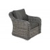Кутовий набір садових меблів Foggia Silk Grey / Grey Melange