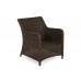 Правий кутовий комплект садових меблів California Brown Mat / Brown Melange
