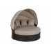 Садовий диван з балдахіном Sydney Beige / Brown Melange