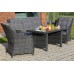 Садові меблі з техноратангу Alicante Light Grey / Grey Melange