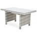 Садові меблі з техноратангу Alicante Light Grey / Grey Melange