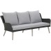 Садові меблі з техноратангу Almeria Grey / Light Grey
