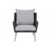 Садові меблі з техноратангу Almeria Grey / Light Grey