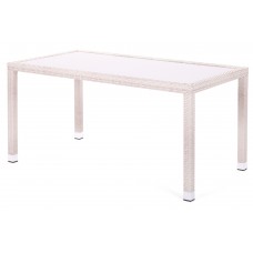Садовий стіл з техноратангу Mori Basic Beige
