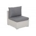 Садові меблі з техноратангу Vigo White / Grey